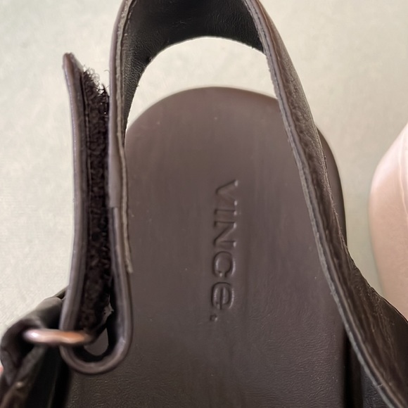 Vince Weslan Criss Cross Leather Sandal Platform - Picture 9 of 14